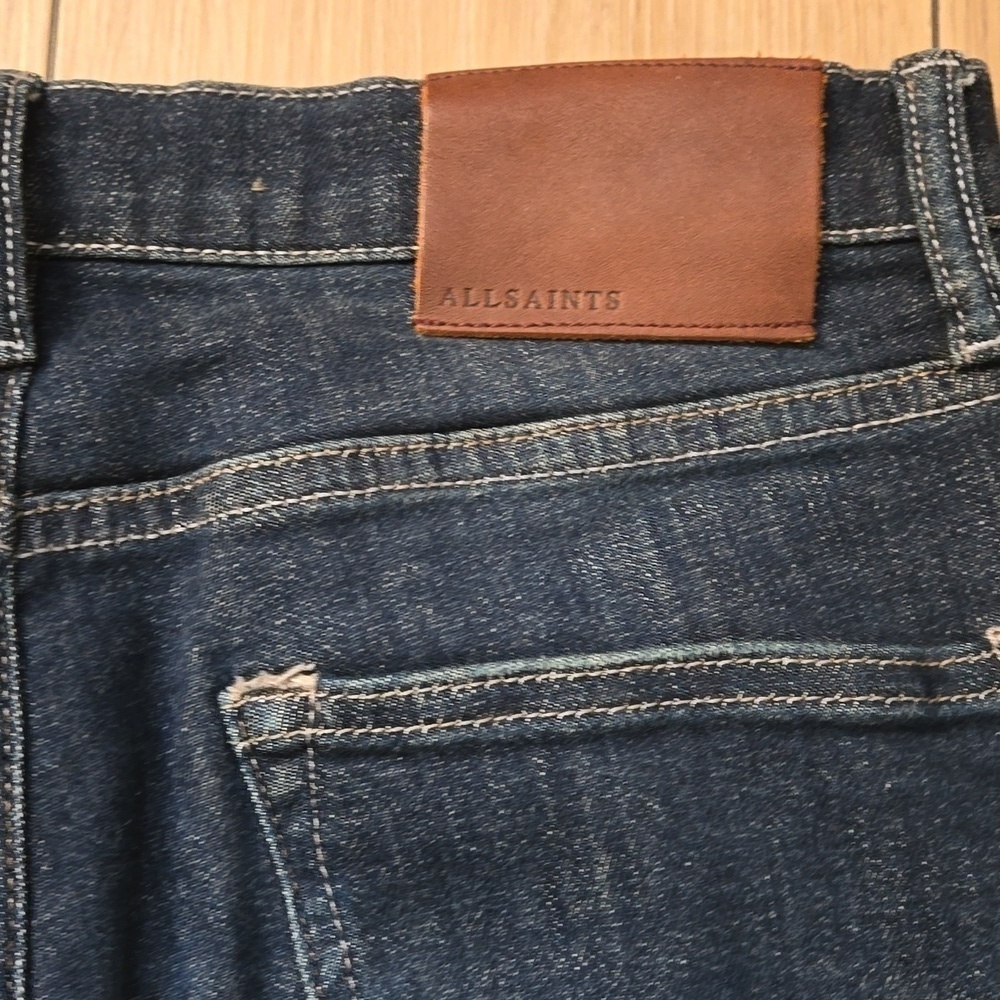 AllSaints‘Rex’ slim-fit jeans W28 - Picture 7 of 11